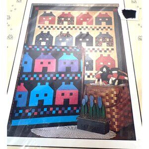 Checkerboard Crossing Quilt Pattern By Debbie Mumm 43"x43"